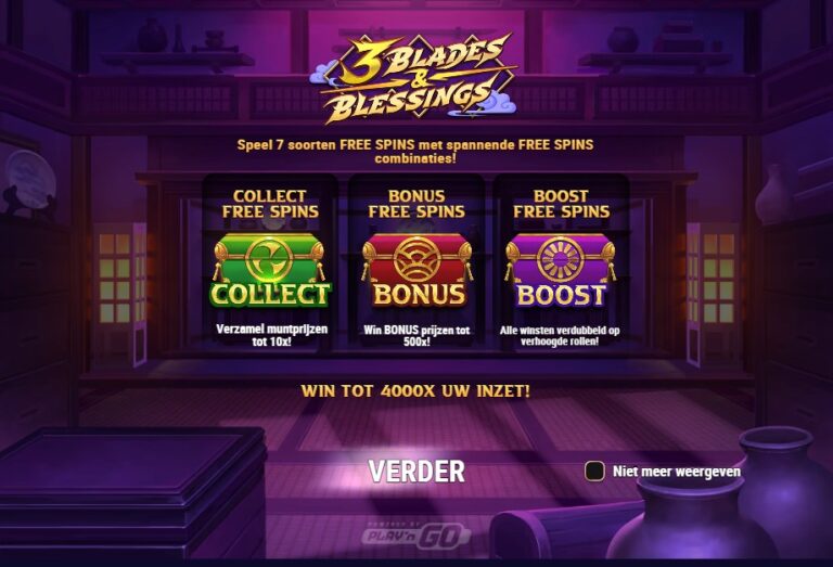 Screenshot 1 van 3 Blades & Blessings